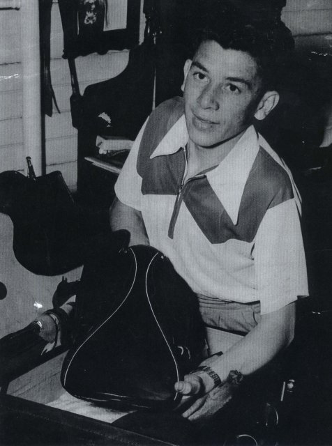 A young Merv Maynard, son of activist, Fred Maynard